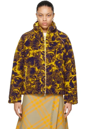 Burberry Purple & Yellow Reversible Jacket