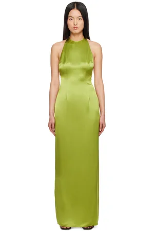 Staud Green Janet Maxi Dress