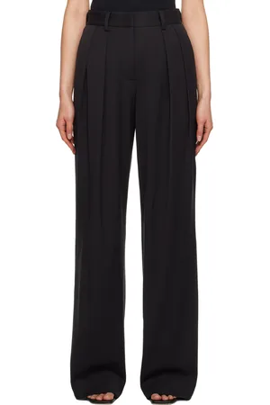 Staud Black Luisa Trousers