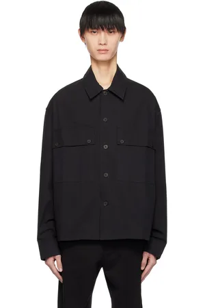 STUDIO NICHOLSON Navy Iso Jacket
