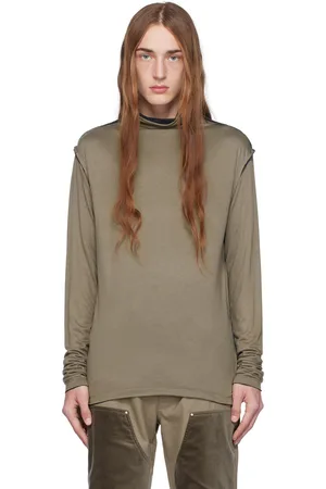Youth Khaki Cut-Off Turtleneck