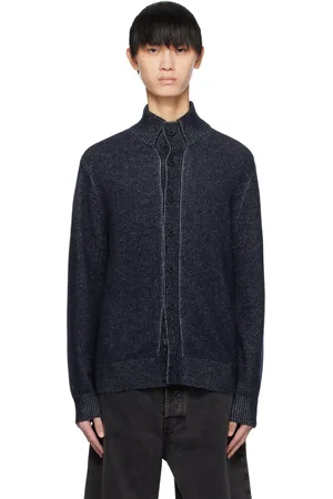 THEORY Navy Wilfred Cardigan