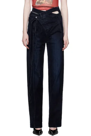 OTTOLINGER Navy Wrap Jeans