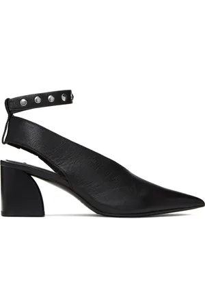 RAG&BONE Black Victory Slingback Heels