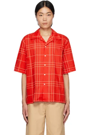 Marni Red Check Shirt