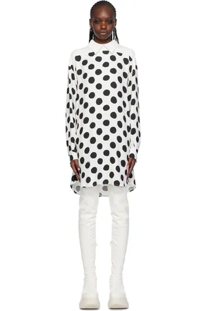 Marni White Polka Dot Minidress
