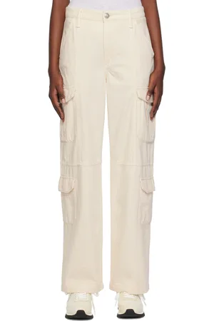 RAG&BONE Off-White Cailyn Denim Cargo Pants