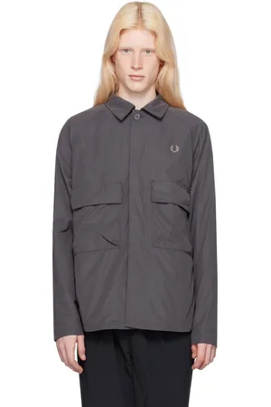 Fred Perry Gray Utility Jacket