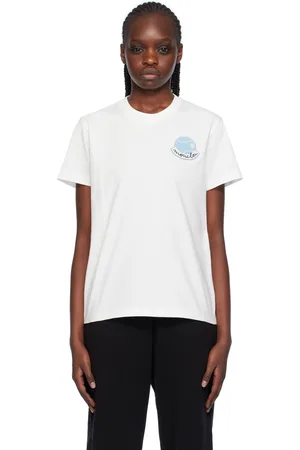 Moncler White Patch T-Shirt