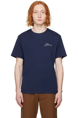 Saturdays NYC Navy Signature T-Shirt