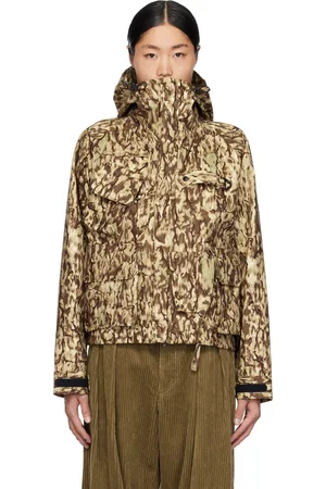 SOUTH2 WEST8 Brown & Khaki River Trek Jacket