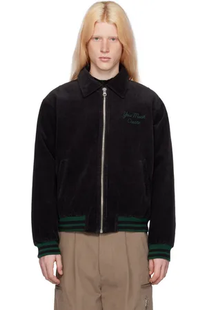 YMC Black Embroidered Jacket
