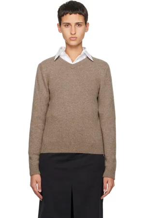 The Row Brown Enrica Sweater