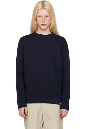 Norse projects Navy Vagn Sweatshirt