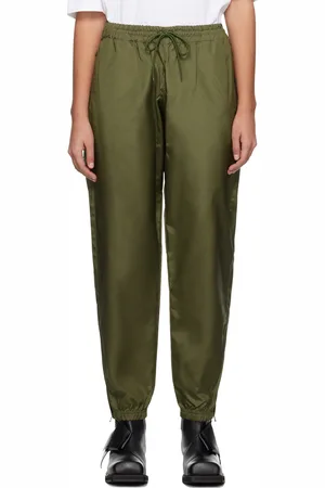 WARDROBE.NYC Green Utility Trousers