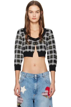 Marni Black Check Cardigan