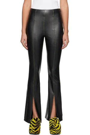 SIMON MILLER Iver Faux-Leather Trousers