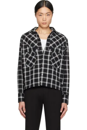 The Letters Black Check Shirt
