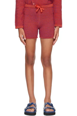 ECKHAUS LATTA SSENSE Exclusive Kids Red Field Shorts
