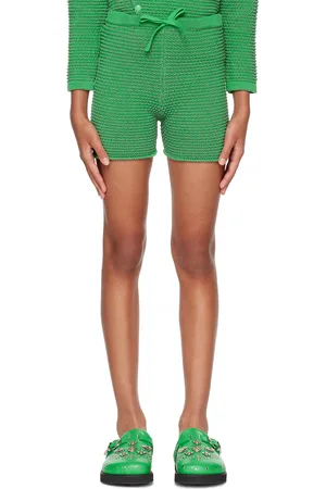 ECKHAUS LATTA SSENSE Exclusive Kids Green Field Shorts