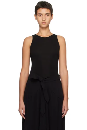 BITE Black Crewneck Tank Top