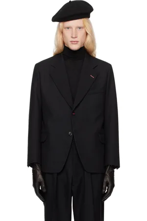 Maison Margiela Black M Button Blazer