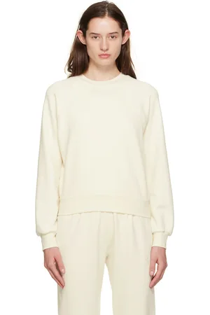 ÉTERNE Off-White Shrunken Sweatshirt