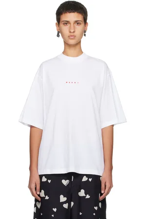 Marni White Printed T-Shirt