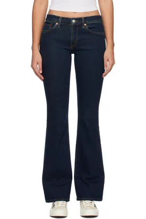 RE/DONE Blue Baby Boot Jeans