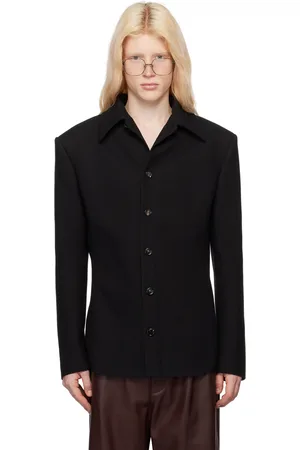 Bottega Veneta Black Structured Jacket