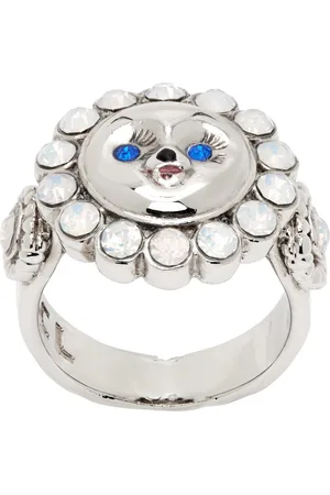 Chopova Lowena Silver Eyes Ring