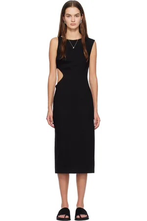 St Agni Arc Cutout Midi Dress