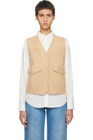 Nothing Written Beige Loi Leather Vest