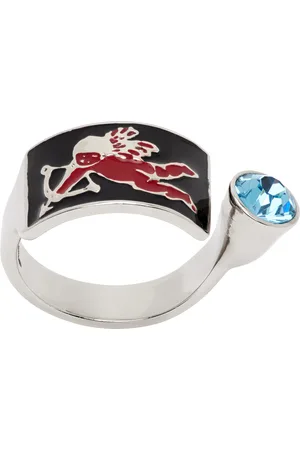 Chopova Lowena Silver Cherub Ring