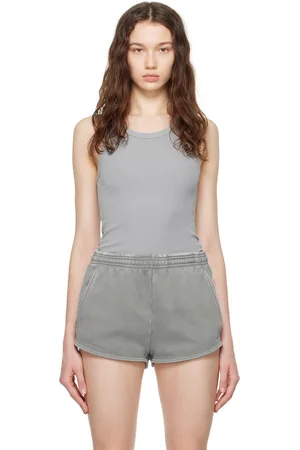 Entire Studios Gray Rib Tank Top