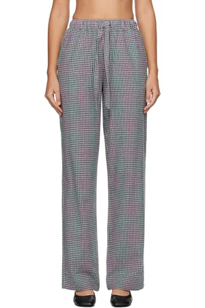 Caro Editions Green & Pink Hannah Trousers