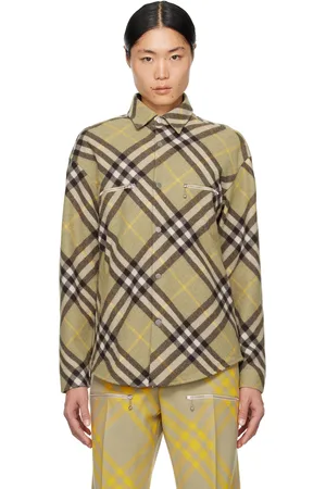 Burberry Beige Check Jacket