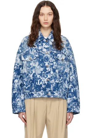 Stella McCartney Indigo Animal Crowd Denim Jacket