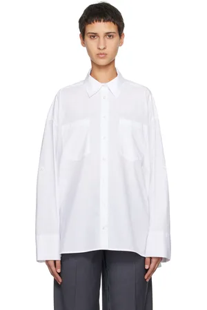 REMAIN Birger Christensen White Classic Shirt