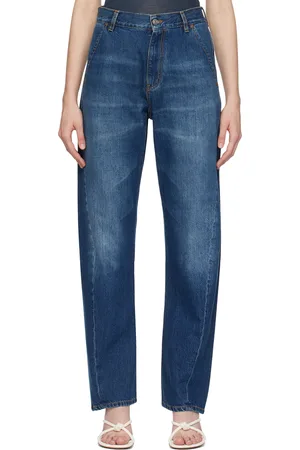 Victoria Beckham Indigo Faded Jeans