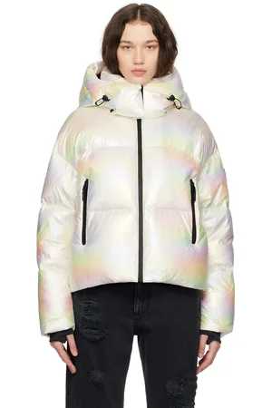 Mackage White Tessy Down Jacket