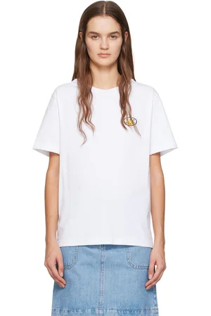 A.P.C. White Patch T-Shirt