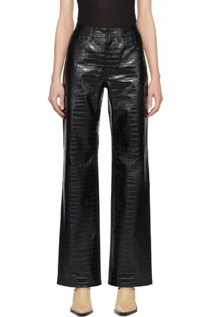 The Frankie Shop Bonnie Faux-Leather Trousers