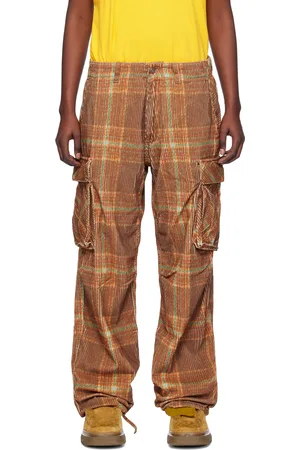ERL Brown Check Trousers