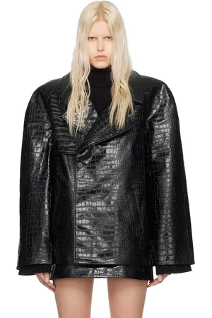 The Frankie Shop Jackie Faux-Leather Coat