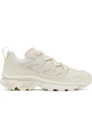 Salomon Beige XT-6 Expanse Leather Sneakers