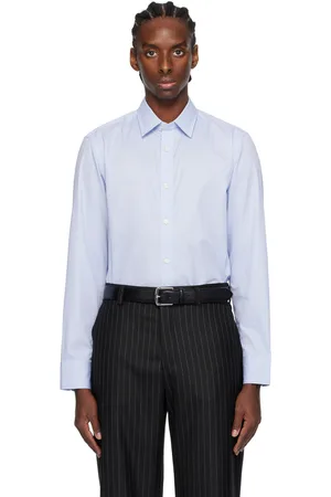 Tiger of Sweden Blue Adley Shirt