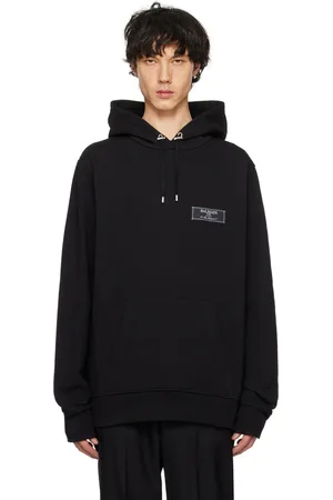 Balmain Black Patch Hoodie