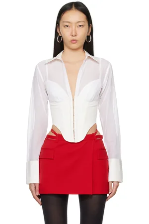 DION LEE Grid Shirt