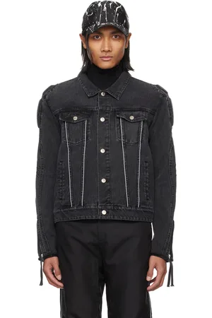Kanghyuk Lock Stitched Denim Jacket